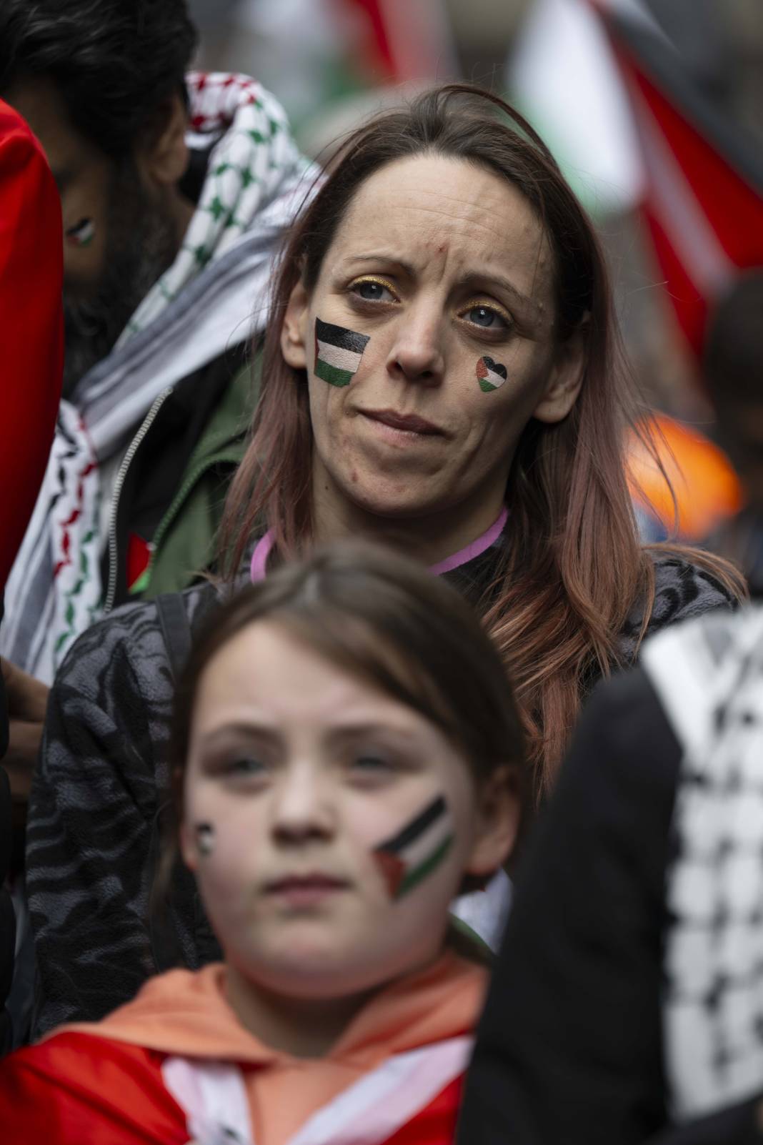 Londra ve Saraybosna'da İsrail protestosu! Binlerce kişi sokaklara döküldü 8